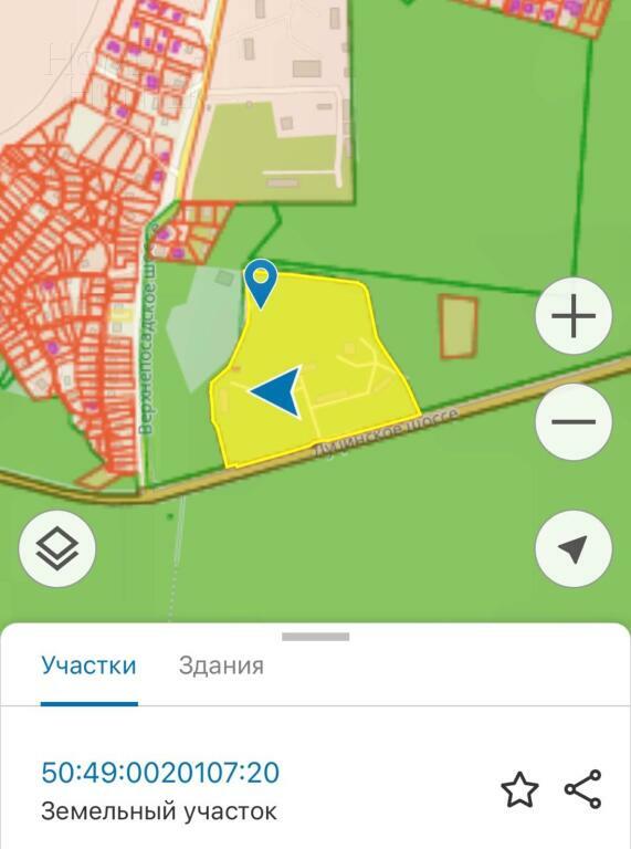 Участок 800 сот.