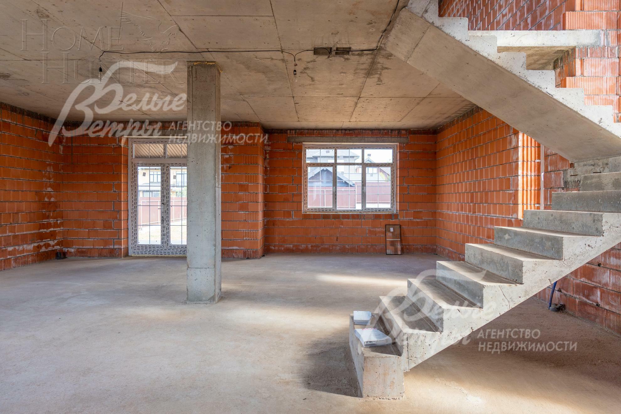 2-этажный коттедж 252 м² без отделки