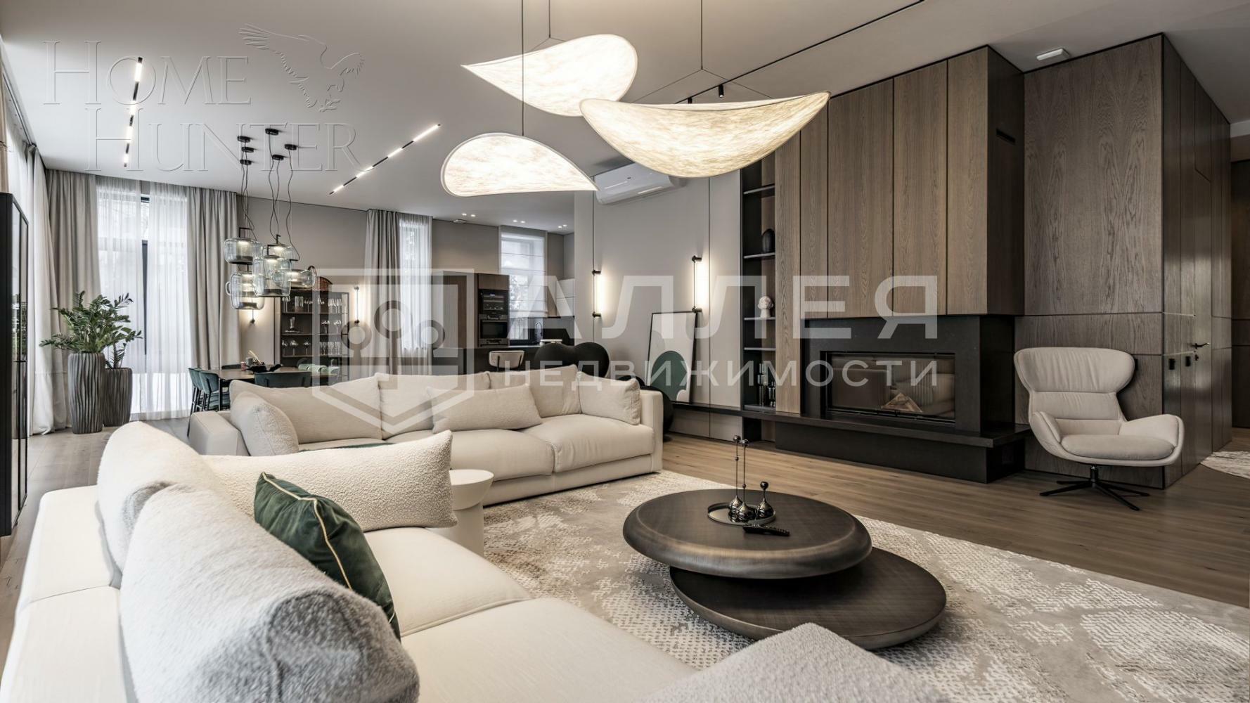 2-этажный коттедж 454 м² с отделкой