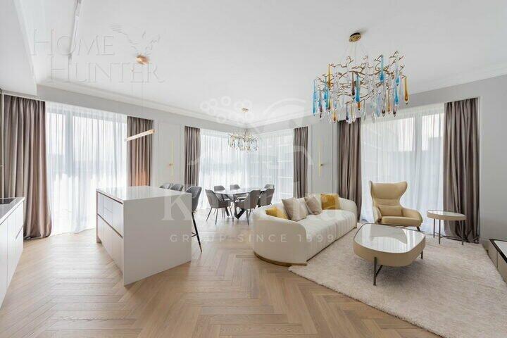 4-КОМН. КВАРТИРА С ОТДЕЛКОЙ 136 М² НА 27 ЭТАЖЕ