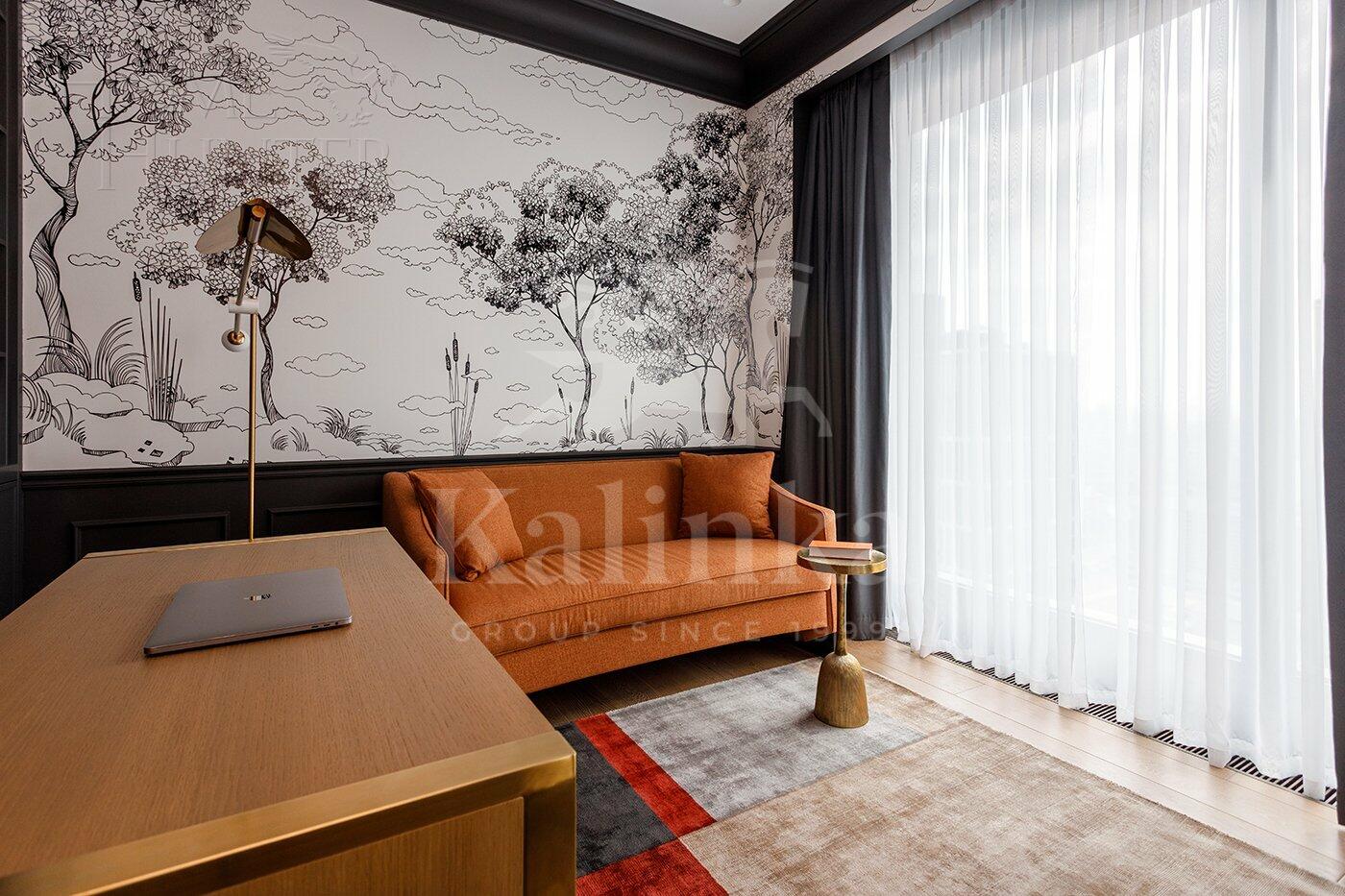 4-КОМН. КВАРТИРА С ОТДЕЛКОЙ 138.2 М² НА 36 ЭТАЖЕ