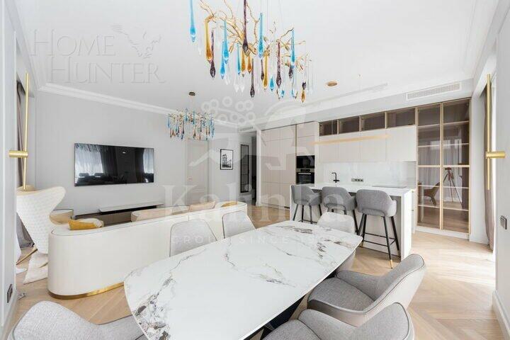 4-КОМН. КВАРТИРА С ОТДЕЛКОЙ 136 М² НА 27 ЭТАЖЕ