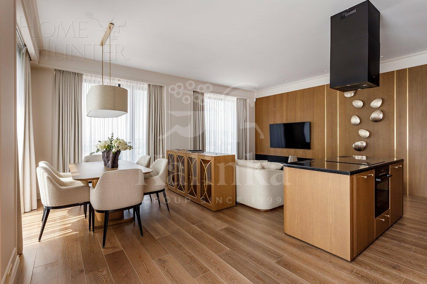 4-КОМН. КВАРТИРА С ОТДЕЛКОЙ 138.2 М² НА 36 ЭТАЖЕ