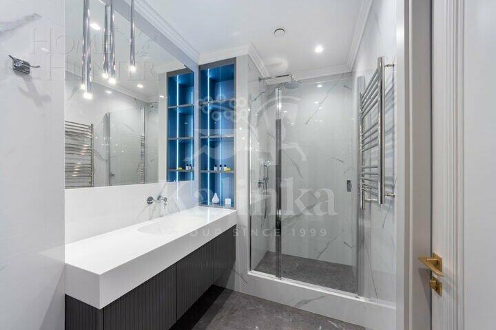 4-КОМН. КВАРТИРА С ОТДЕЛКОЙ 136 М² НА 27 ЭТАЖЕ