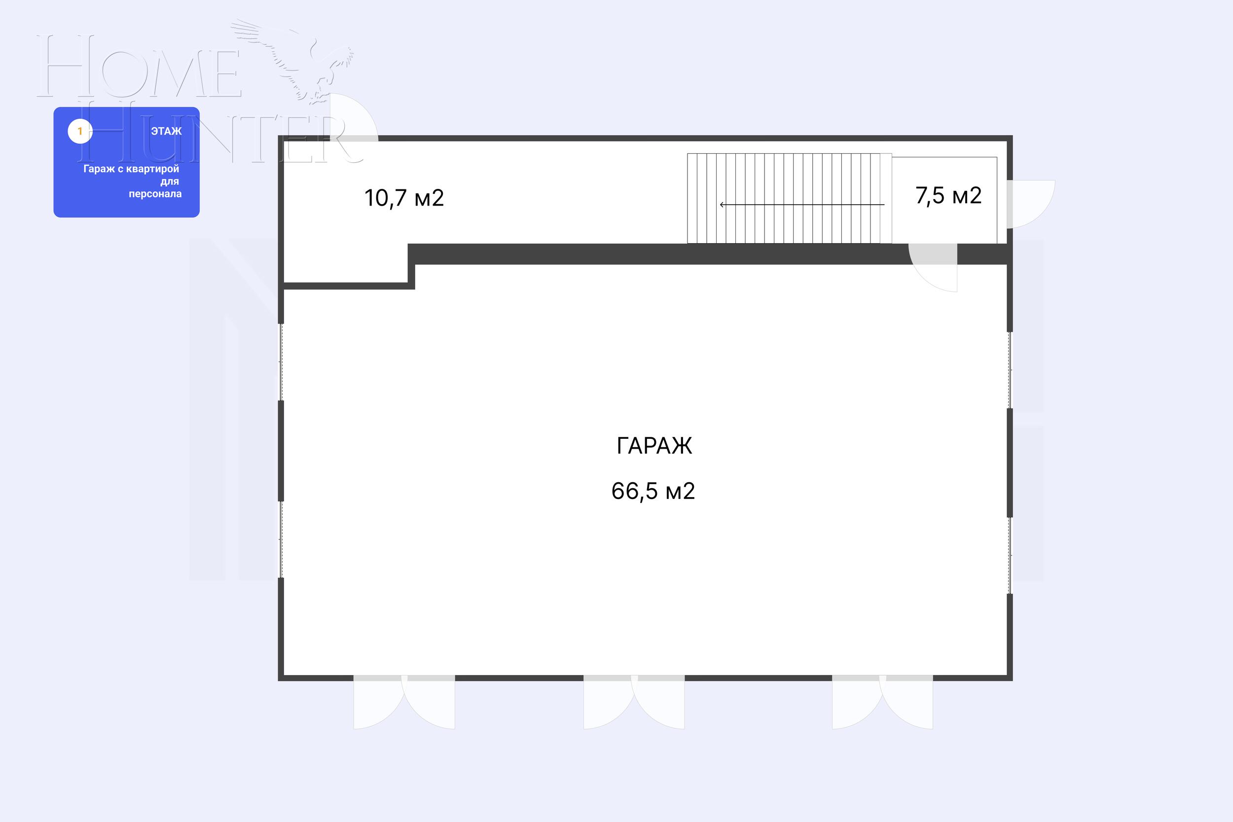 2-этажный коттедж 900 м² с отделкой