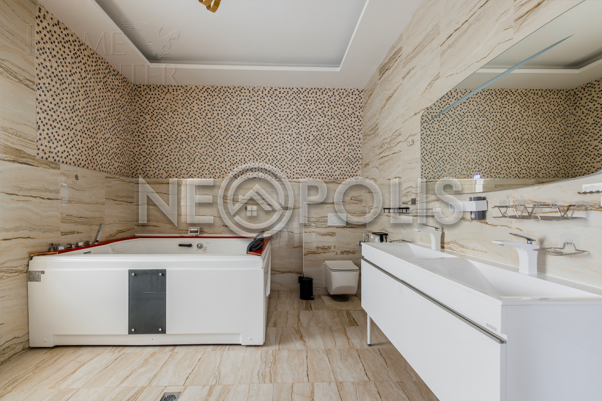 3-этажный коттедж 409.4 м² с отделкой