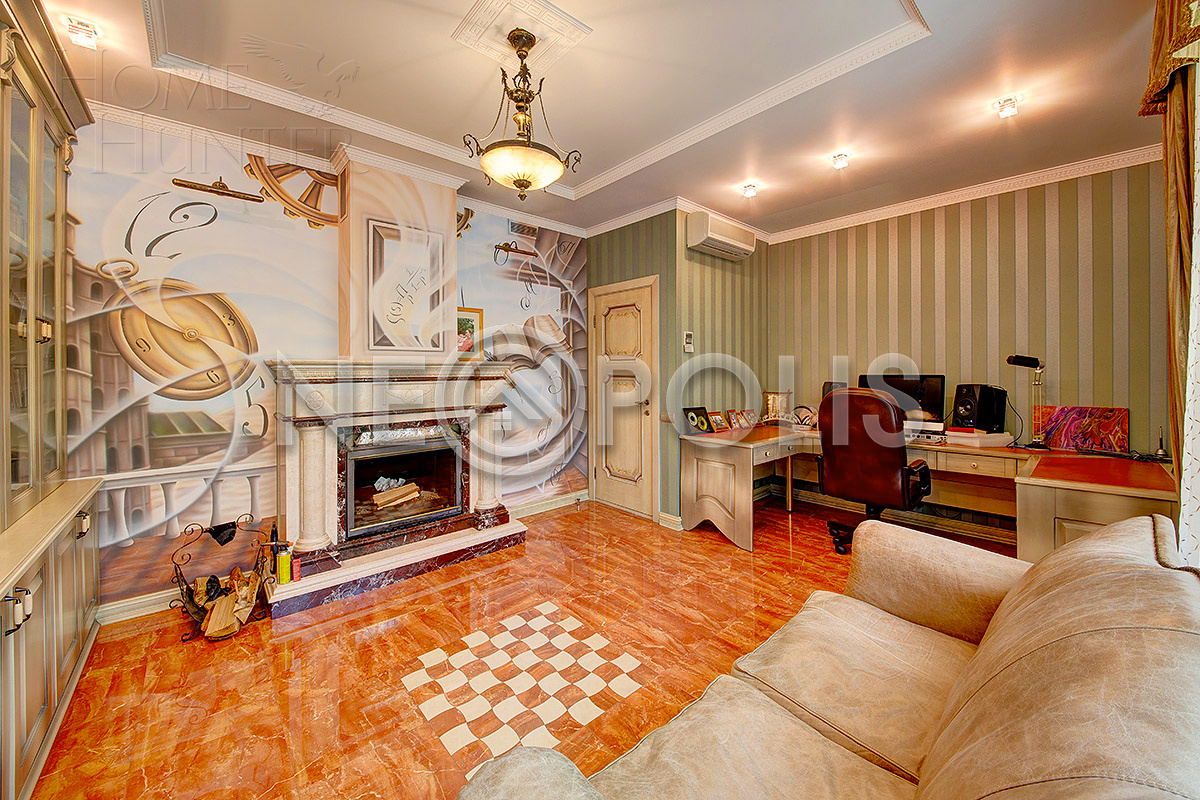 3-этажный коттедж 700 м² с отделкой