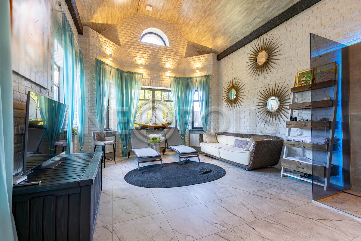 2-этажный коттедж 700 м² с отделкой