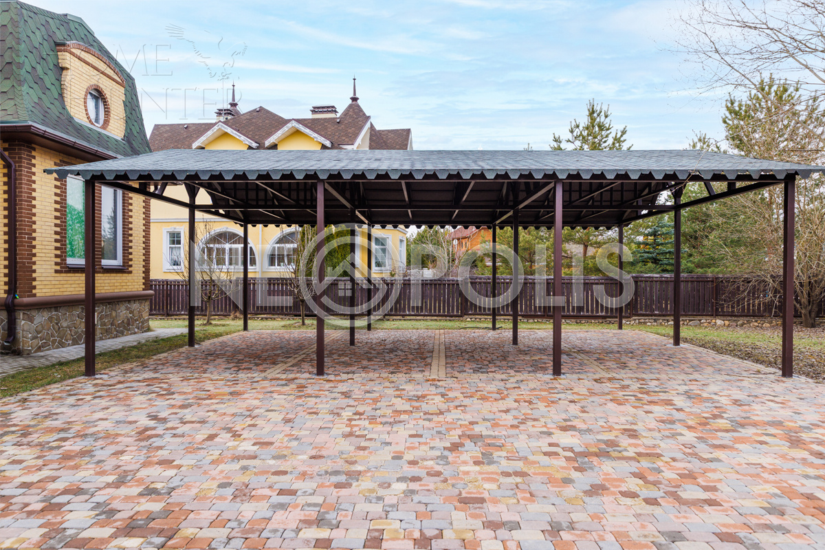 3-этажный коттедж 409.4 м² с отделкой