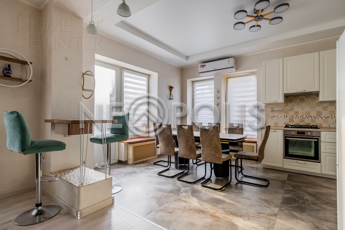 3-этажный коттедж 409.4 м² с отделкой