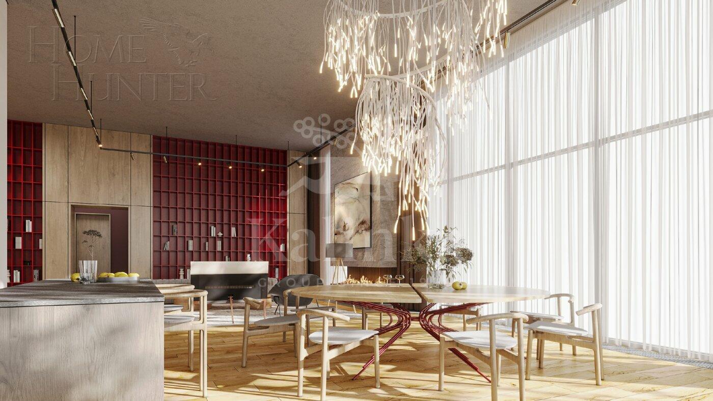 1-этажный коттедж 489 м² без отделки