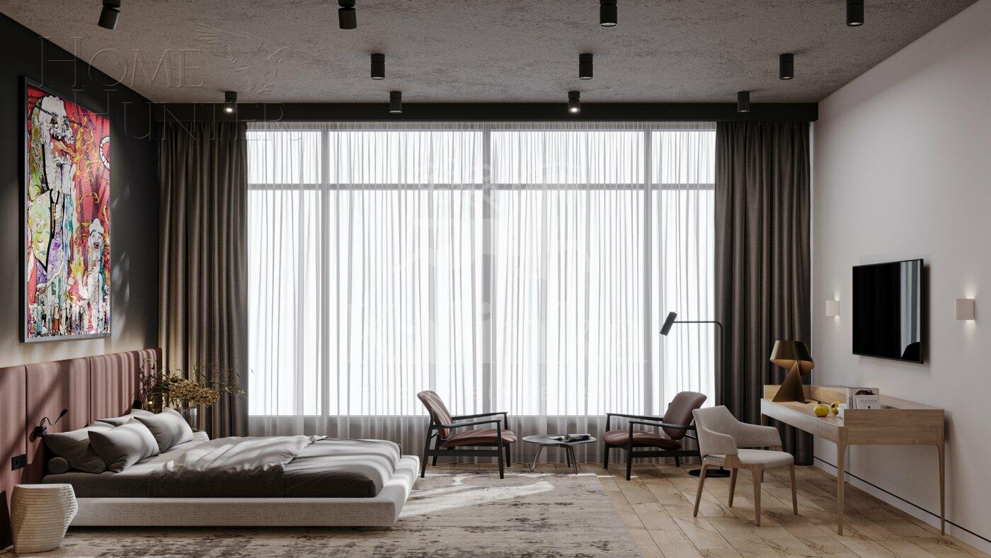 1-этажный коттедж 489 м² без отделки