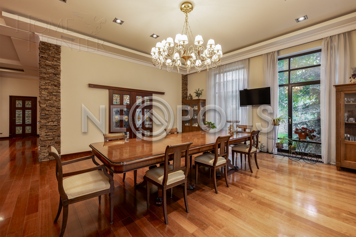 2-этажный коттедж 970 м² с отделкой