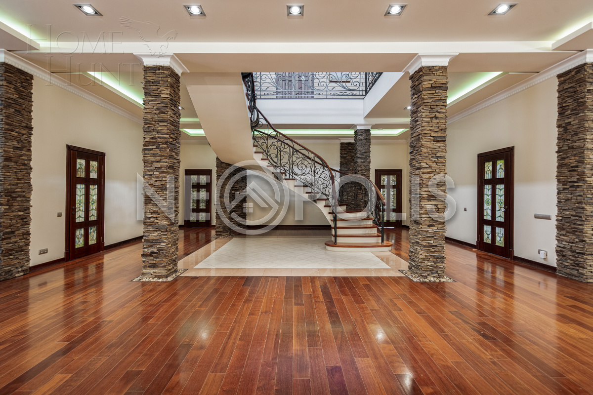 2-этажный коттедж 970 м² с отделкой