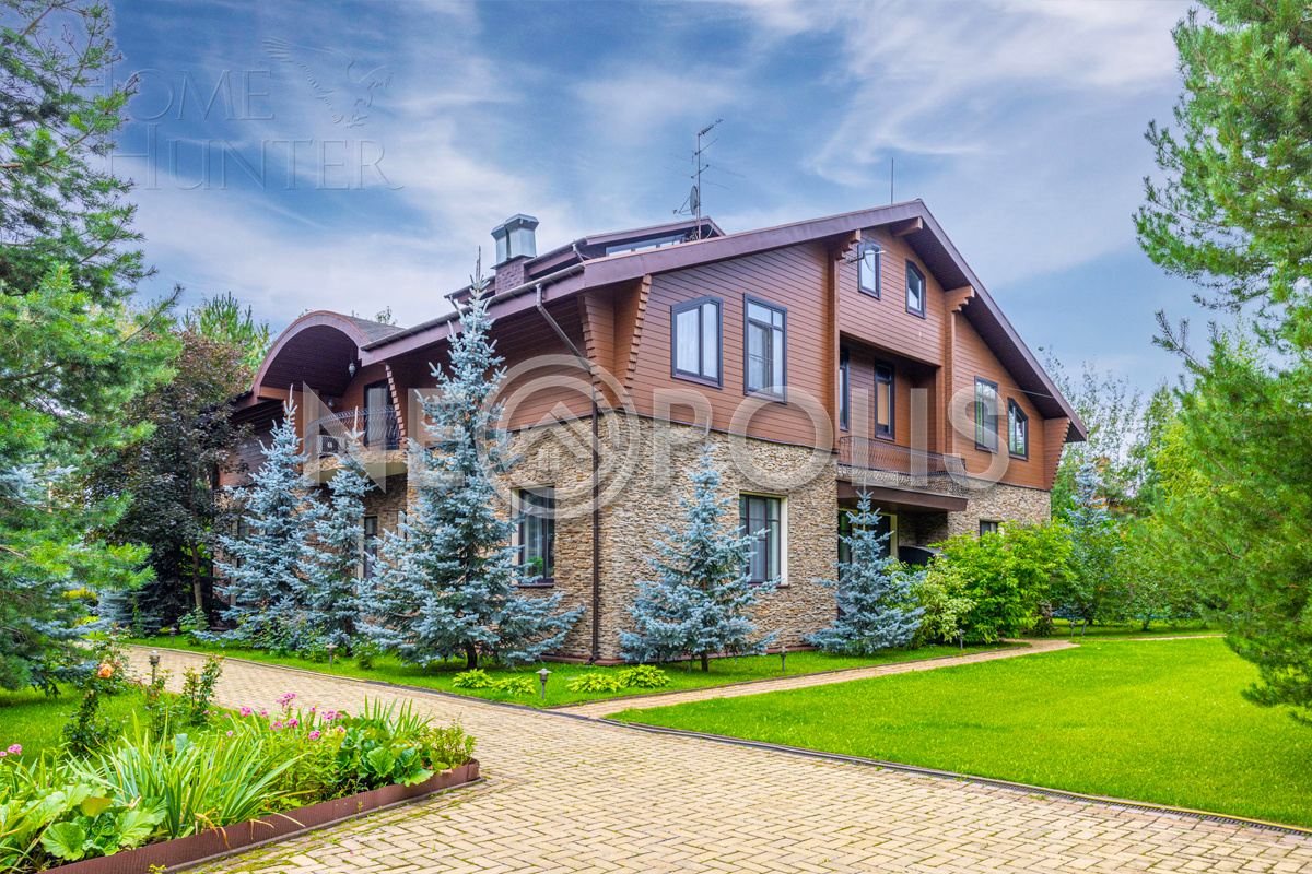 2-этажный коттедж 970 м² с отделкой