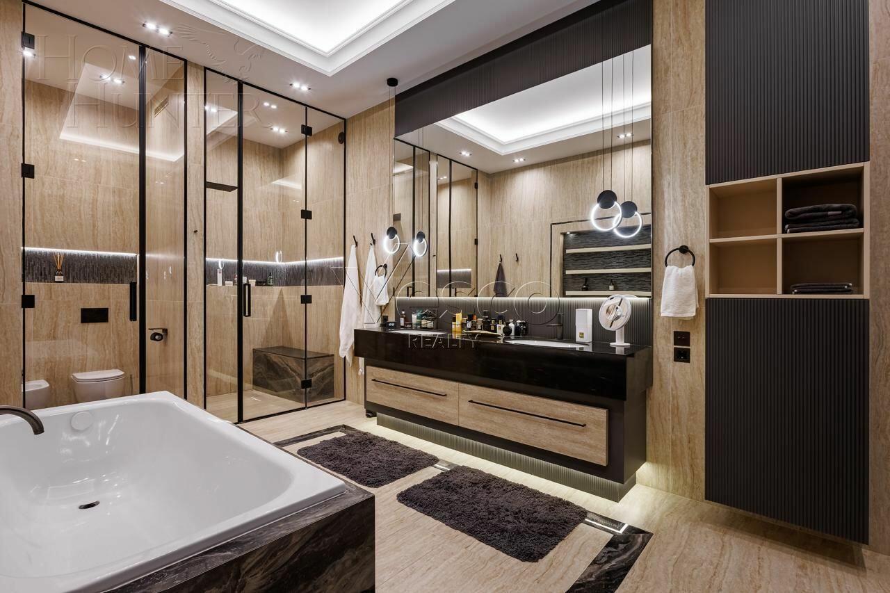 2-этажный коттедж 974 м² с отделкой