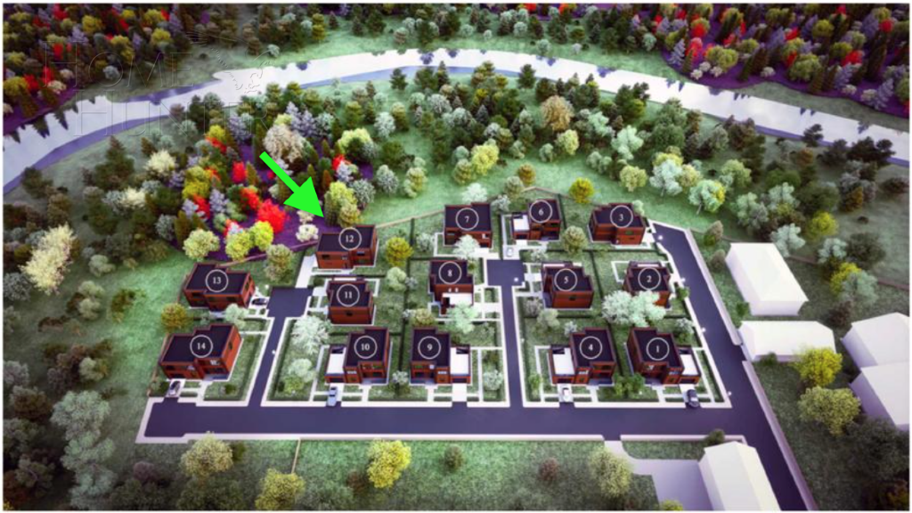 2-этажный коттедж 268 м² без отделки