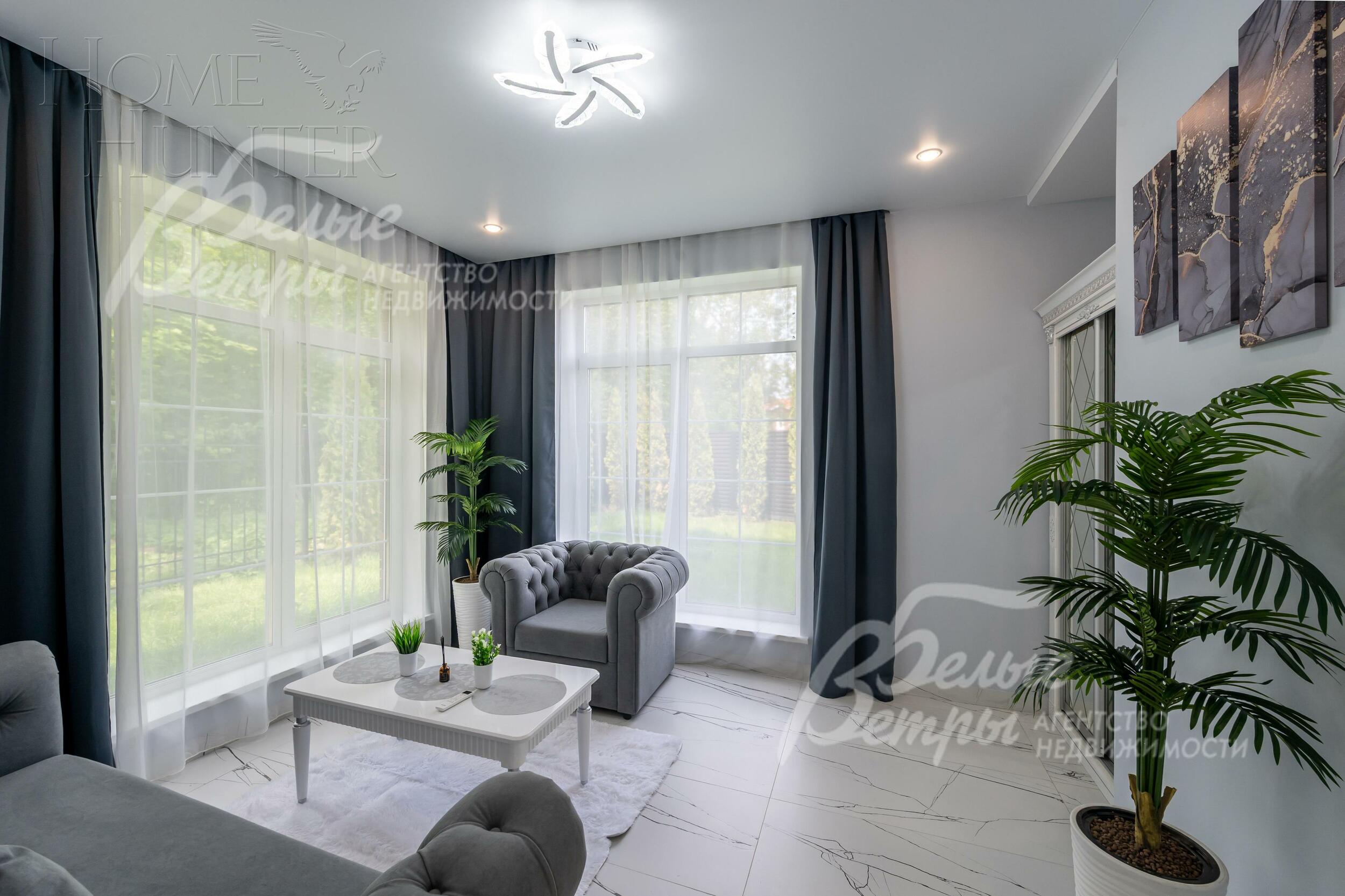 2-этажный коттедж 220 м² без отделки