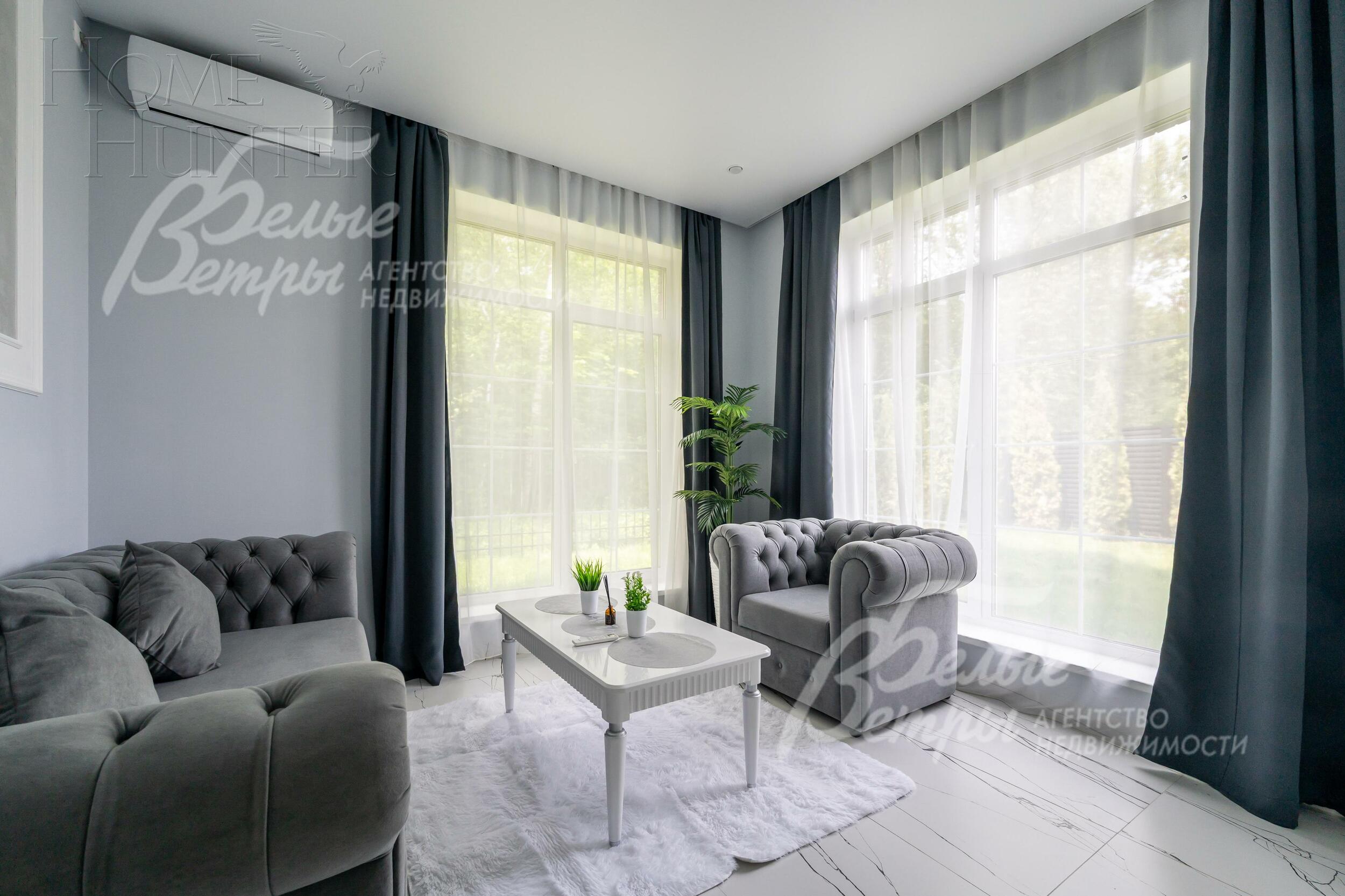 2-этажный коттедж 220 м² без отделки