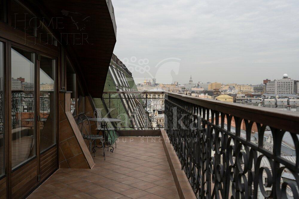 4-КОМН. ПЕНТХАУС С ОТДЕЛКОЙ 142 М² НА 5 ЭТАЖЕ