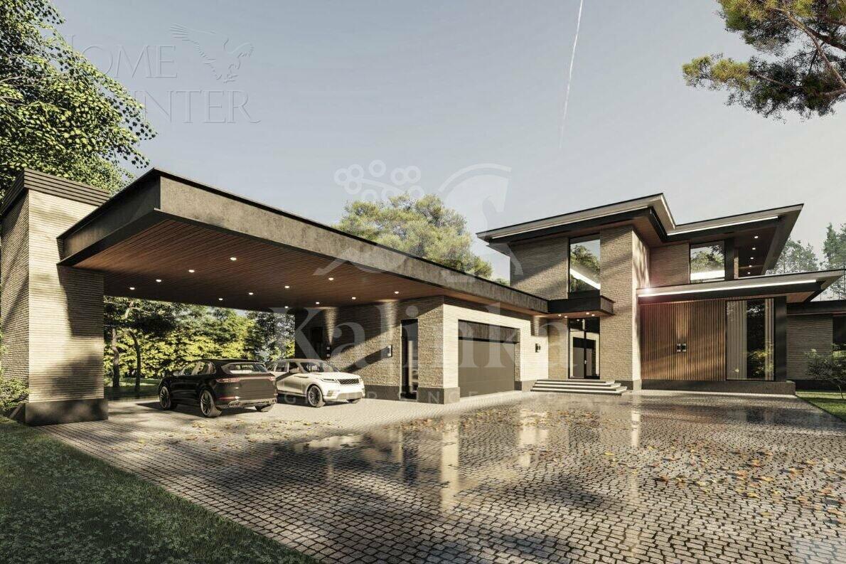 3-этажный коттедж 2 524 м² без отделки