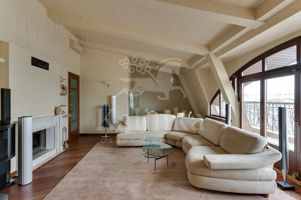 4-КОМН. ПЕНТХАУС С ОТДЕЛКОЙ 142 М² НА 5 ЭТАЖЕ