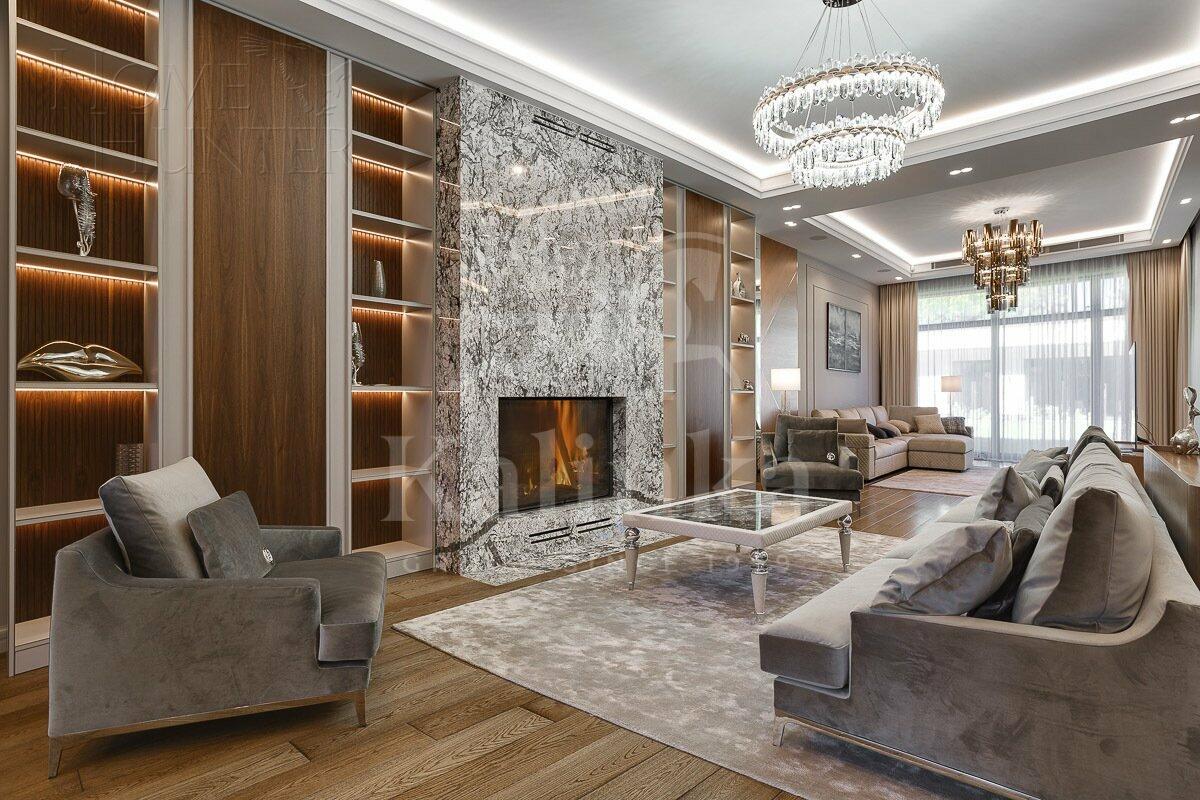 2-этажный коттедж 1 145 м² с отделкой
