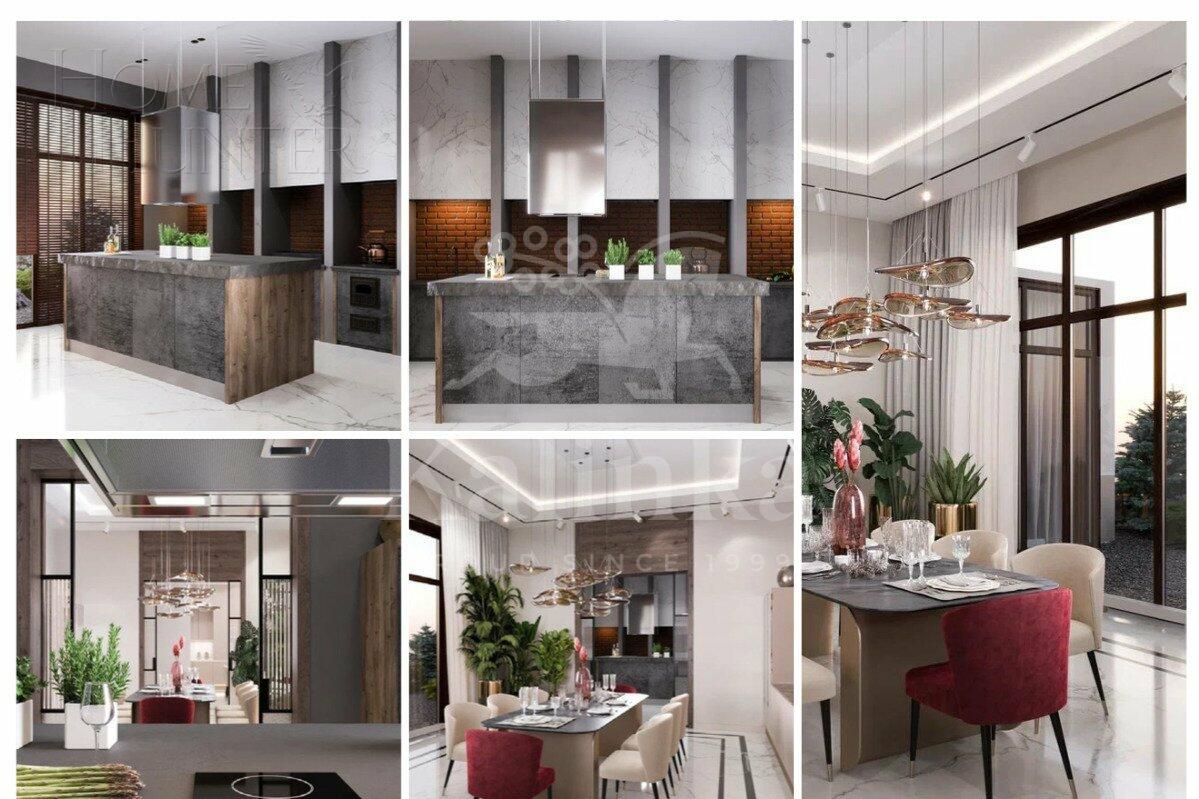 3-этажный коттедж 2 524 м² без отделки