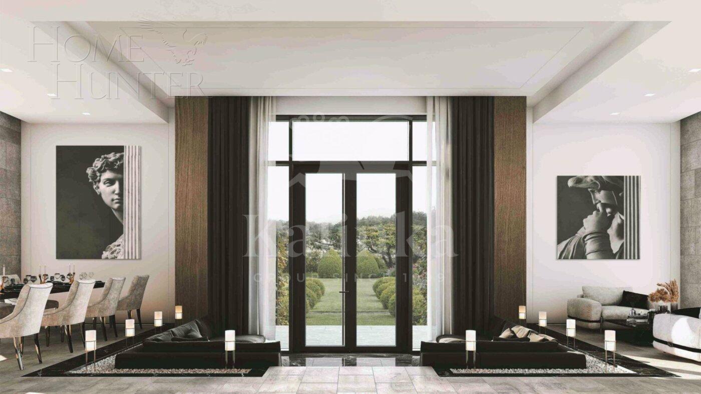 2-этажный коттедж 455 м² без отделки