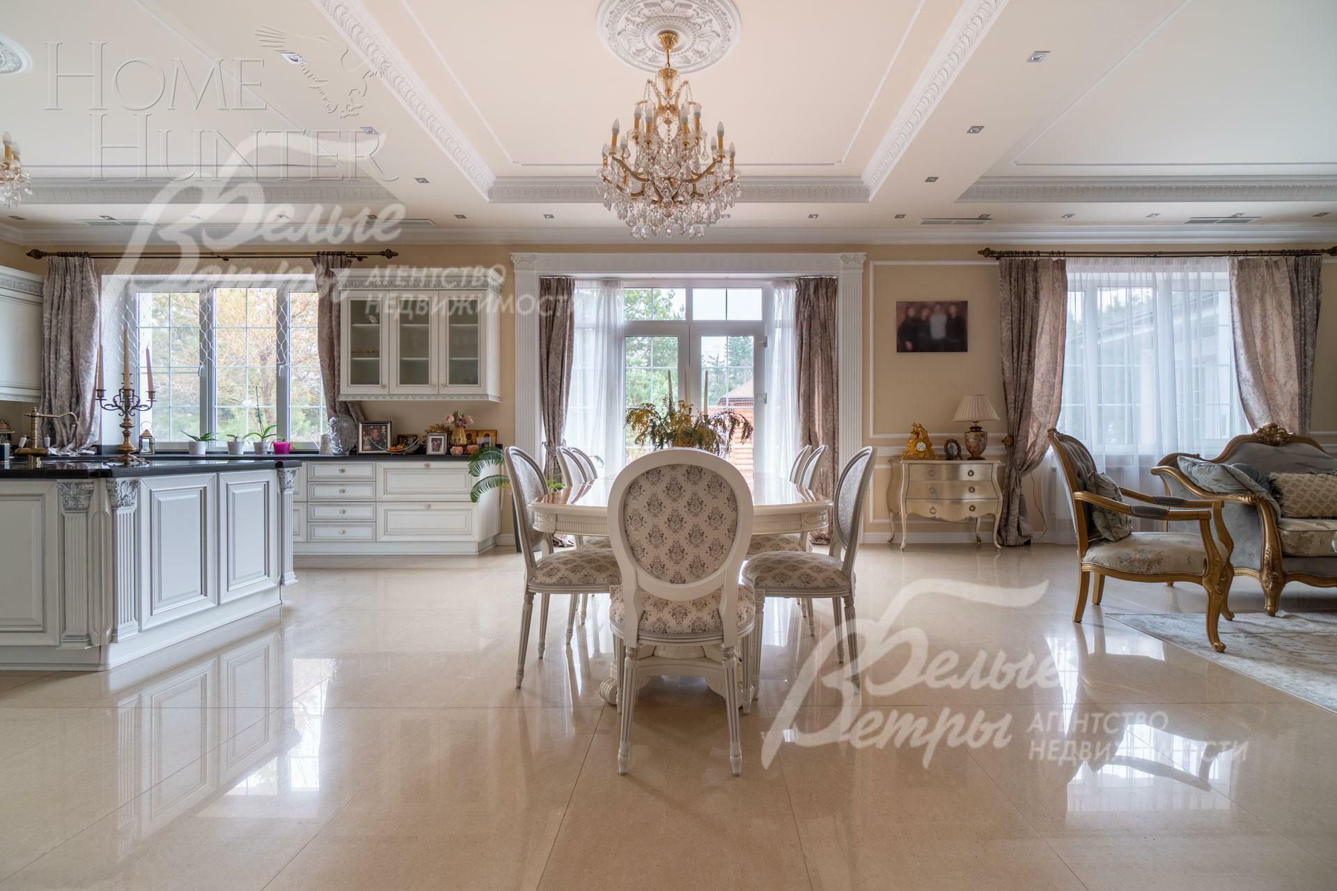 2-этажный коттедж 560 м² с отделкой