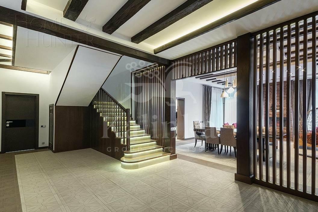 2-этажный коттедж 450 м² с отделкой