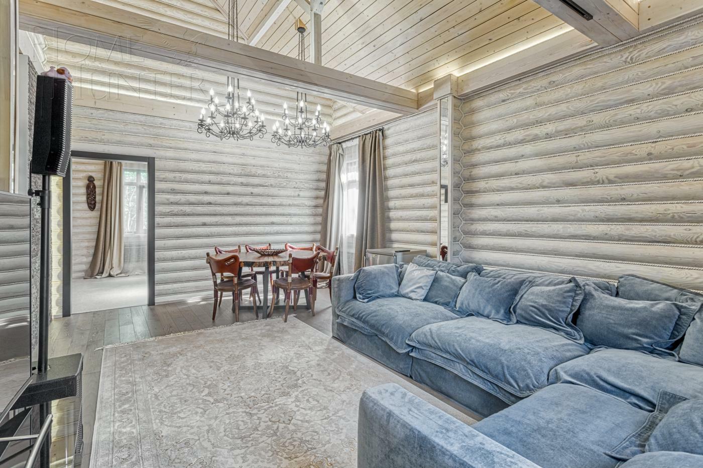 2-этажный коттедж 640 м² с отделкой