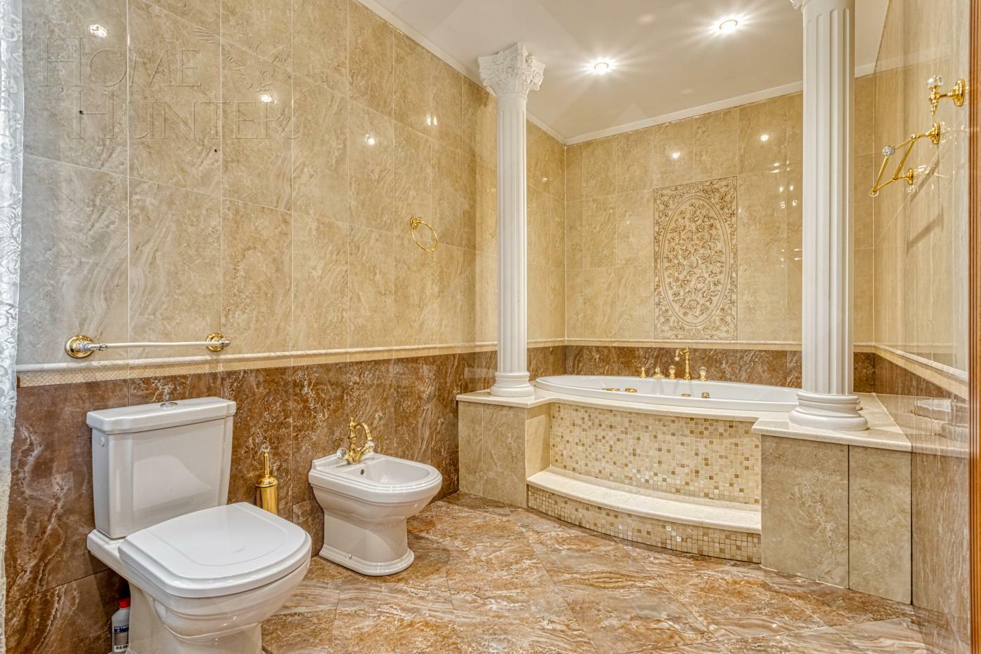 2-этажный коттедж 640 м² с отделкой