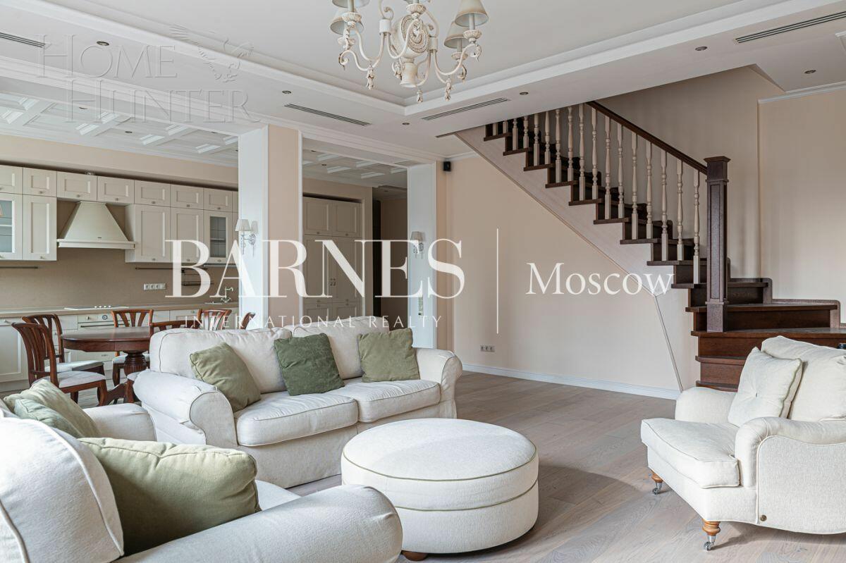 2-УРОВНЕВАЯ КВАРТИРА С ОТДЕЛКОЙ 176 М² НА 5 ЭТАЖЕ