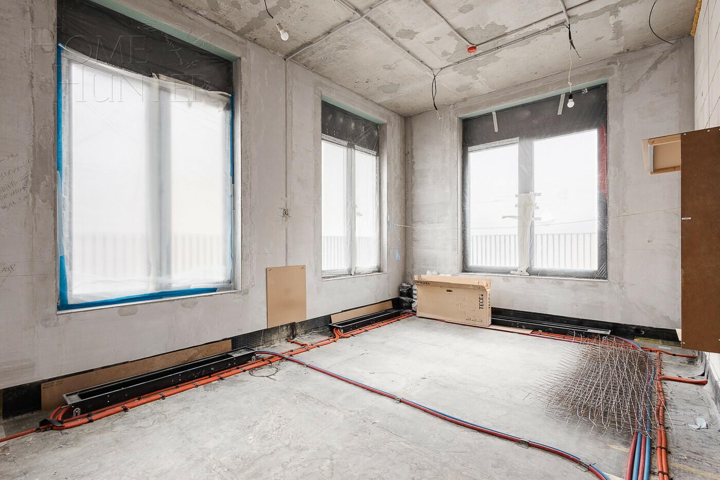 3-КОМН. АПАРТАМЕНТЫ БЕЗ ОТДЕЛКИ 110 М² НА 6 ЭТАЖЕ