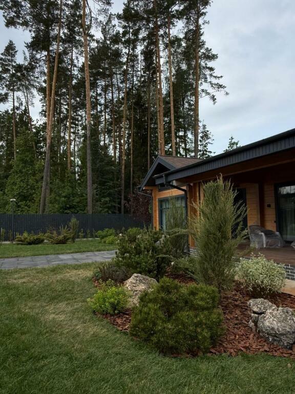 1-этажный коттедж 250 м² с отделкой