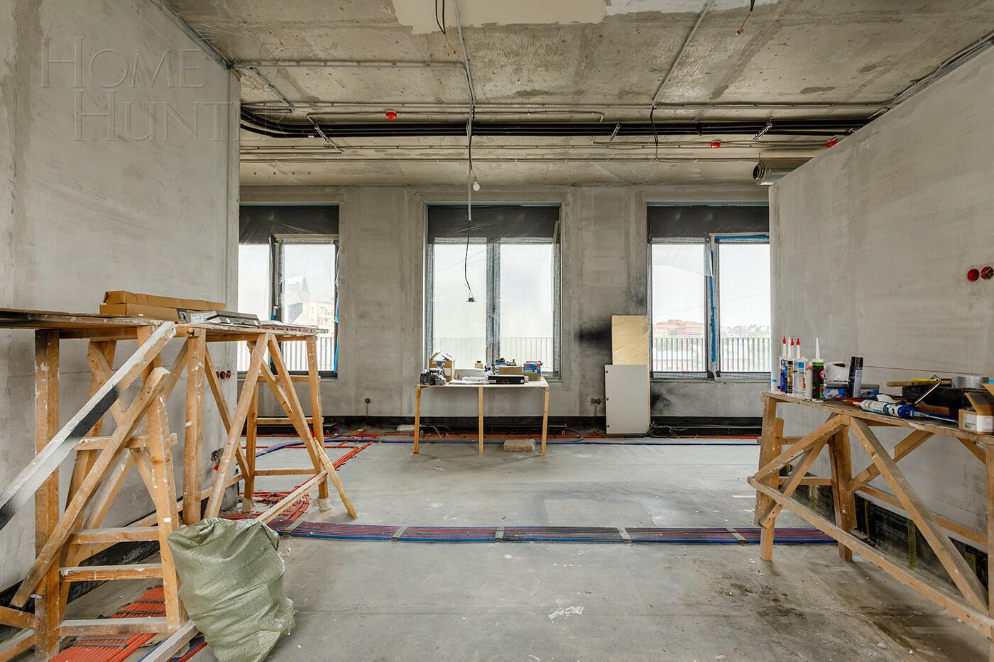 3-КОМН. АПАРТАМЕНТЫ БЕЗ ОТДЕЛКИ 110 М² НА 6 ЭТАЖЕ