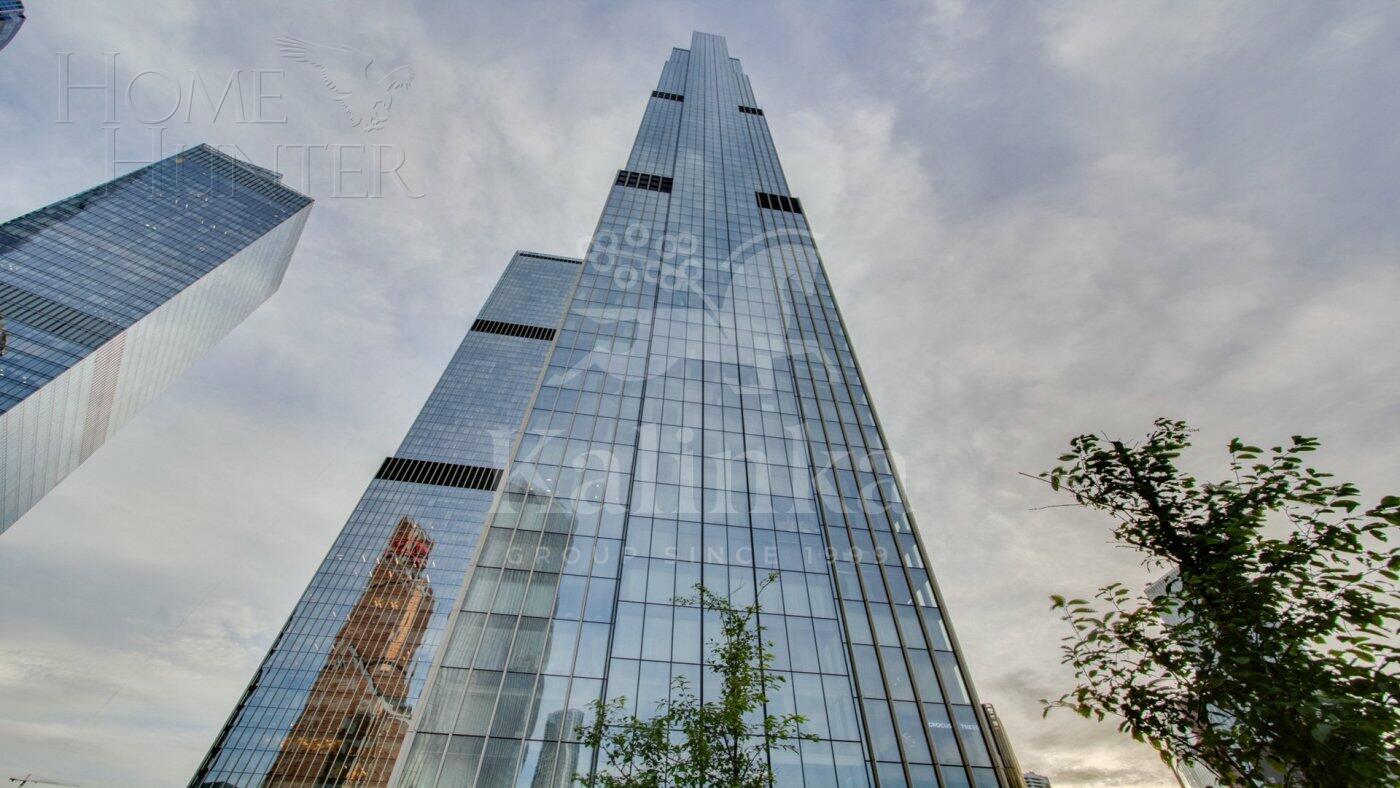 3-КОМН. АПАРТАМЕНТЫ БЕЗ ОТДЕЛКИ 142.5 М² НА 63 ЭТАЖЕ