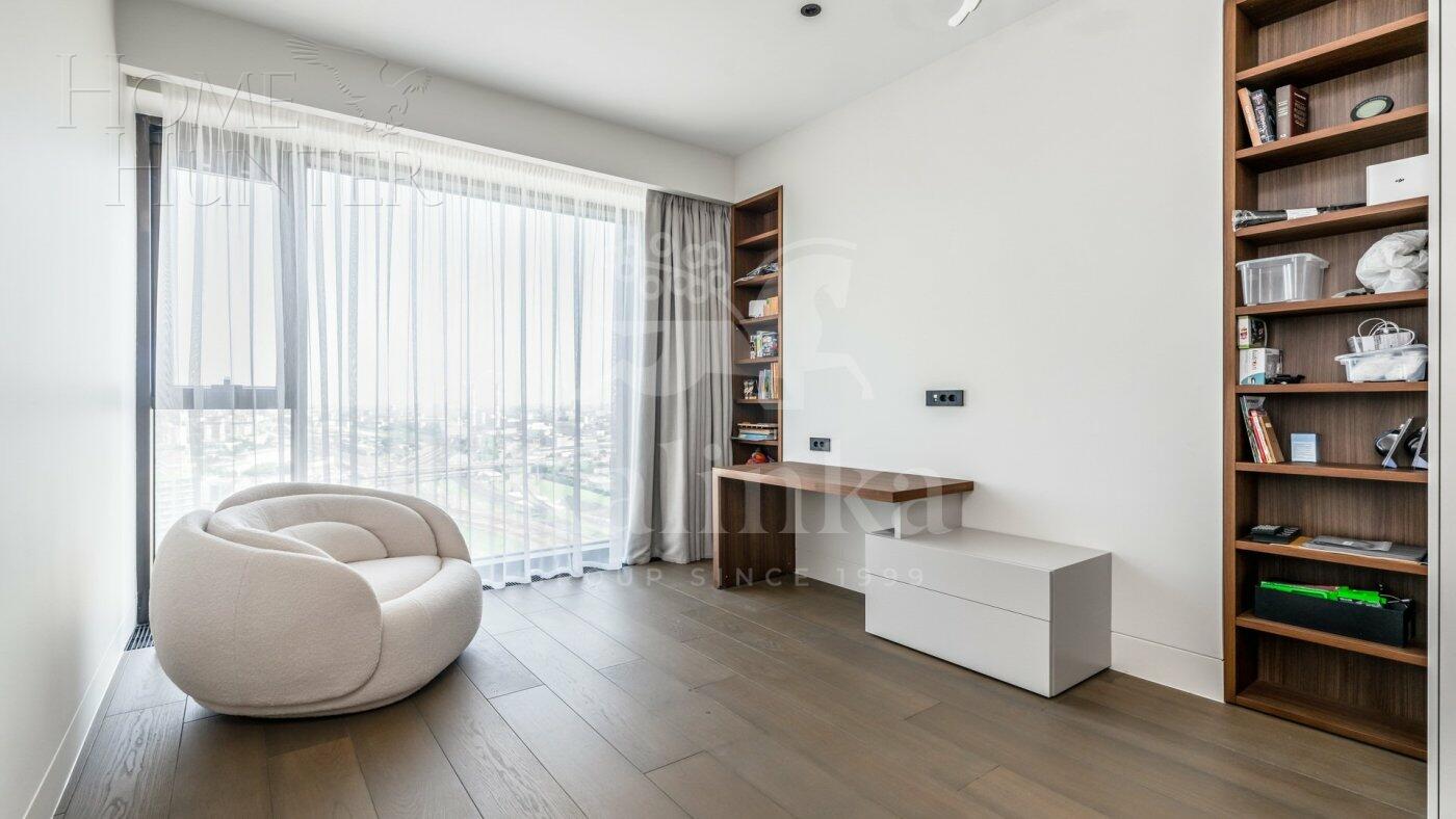 3-КОМН. АПАРТАМЕНТЫ С ОТДЕЛКОЙ 128 М² НА 24 ЭТАЖЕ