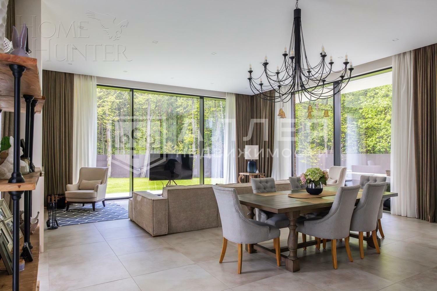 1-этажный коттедж 400 м² с отделкой