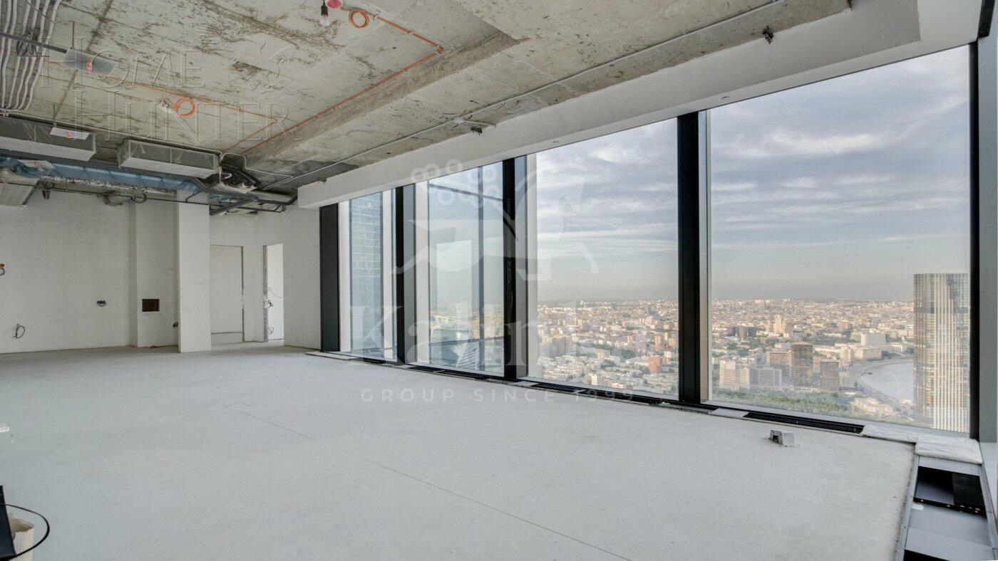 3-КОМН. АПАРТАМЕНТЫ БЕЗ ОТДЕЛКИ 142.5 М² НА 63 ЭТАЖЕ