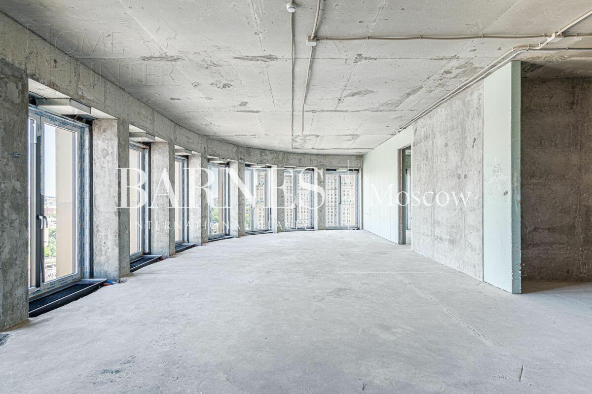 5-КОМН. АПАРТАМЕНТЫ БЕЗ ОТДЕЛКИ 223.3 М² НА 15 ЭТАЖЕ