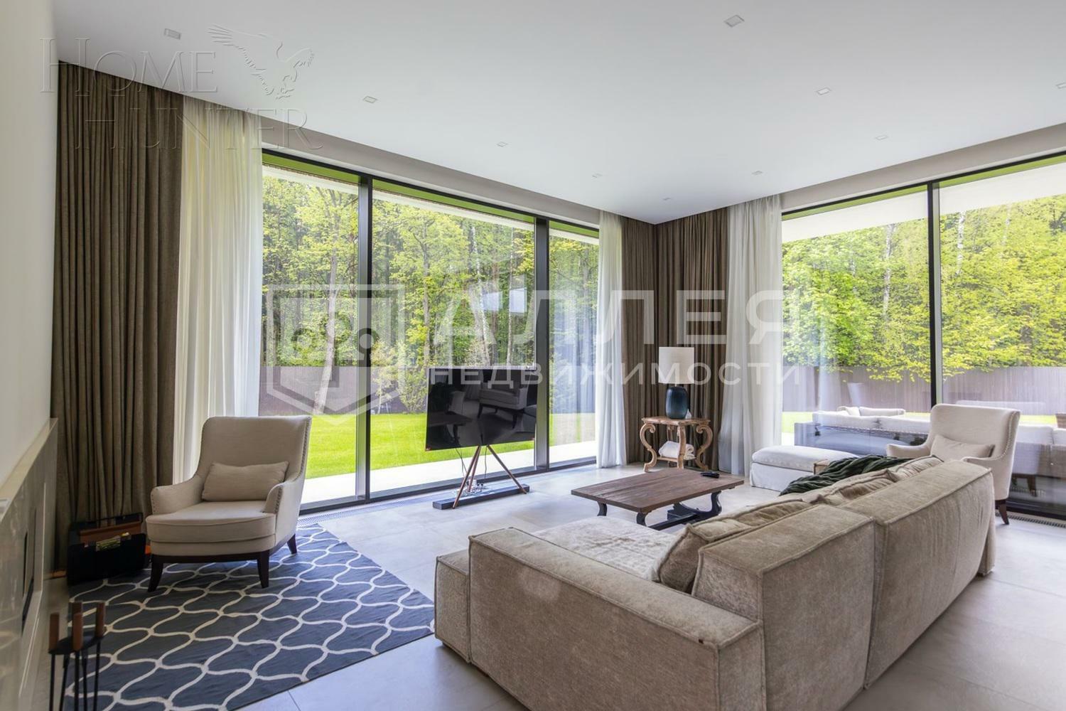 1-этажный коттедж 400 м² с отделкой