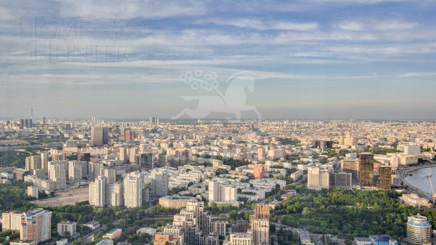 3-КОМН. АПАРТАМЕНТЫ БЕЗ ОТДЕЛКИ 142.5 М² НА 63 ЭТАЖЕ