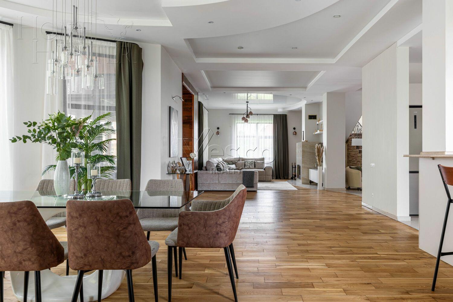 2-этажный коттедж 430 м² с отделкой