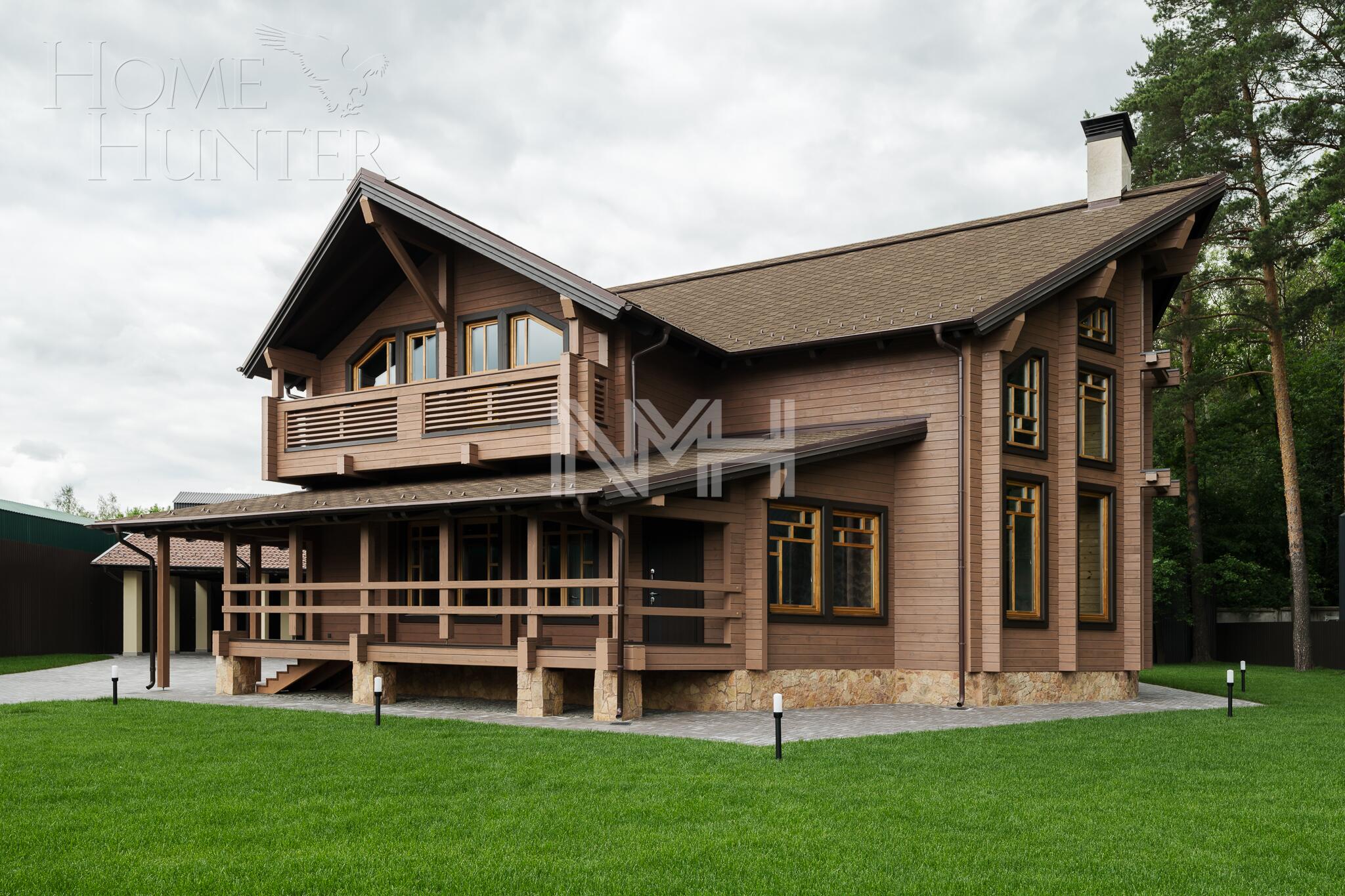 2-этажный коттедж 413.7 м² с отделкой
