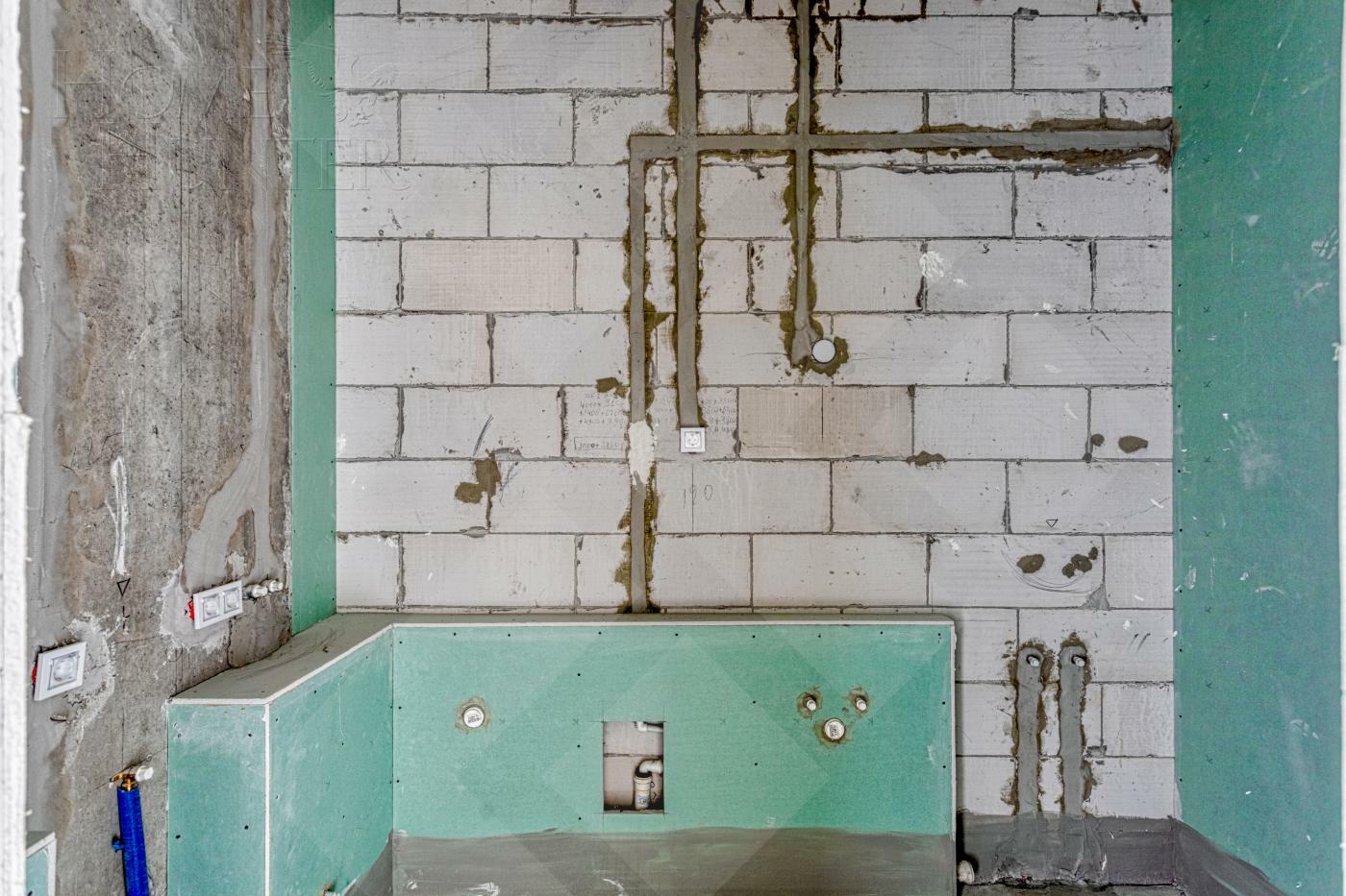 2-КОМН. КВАРТИРА БЕЗ ОТДЕЛКИ 47.7 М² НА 12 ЭТАЖЕ