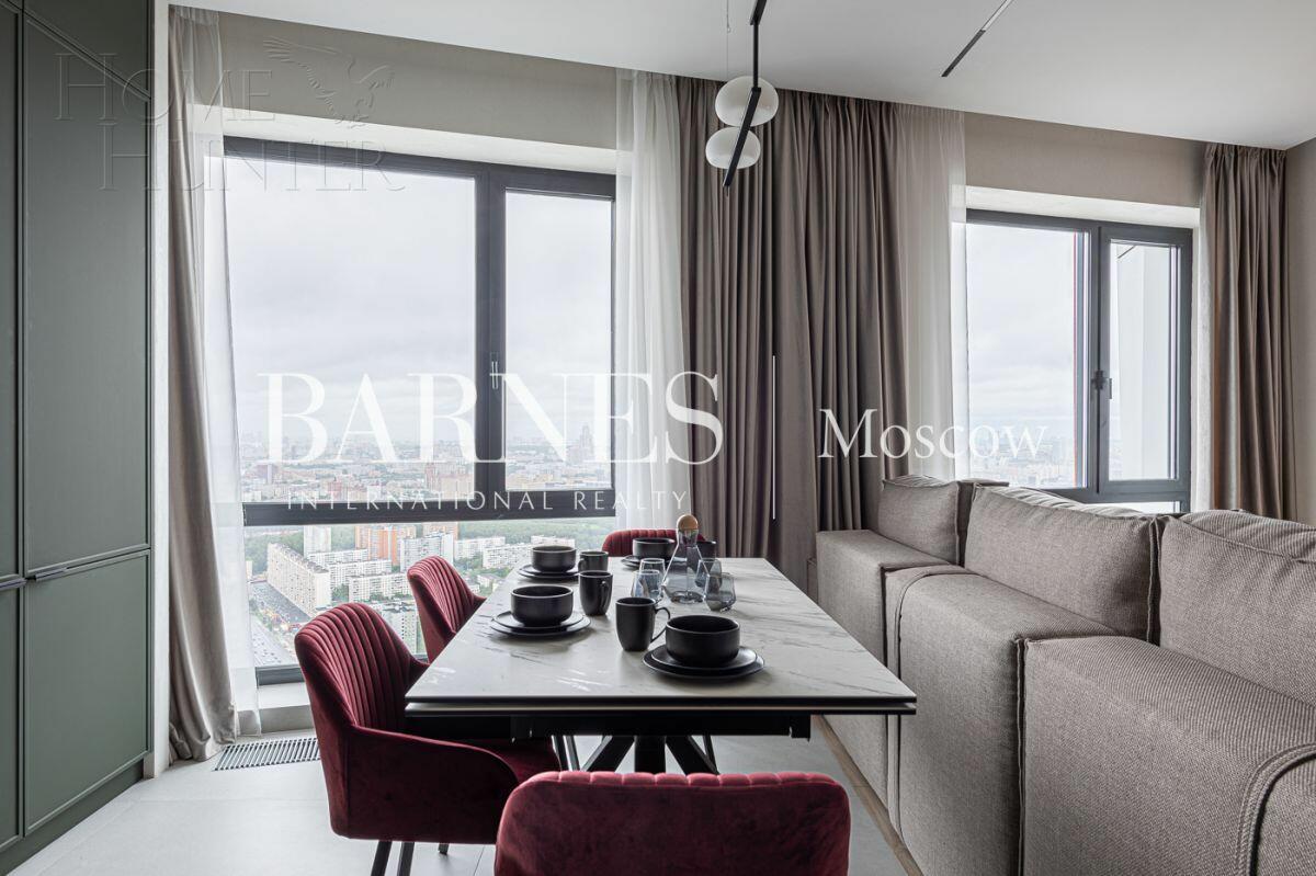 4-КОМН. КВАРТИРА С ОТДЕЛКОЙ 114.7 М² НА 56 ЭТАЖЕ