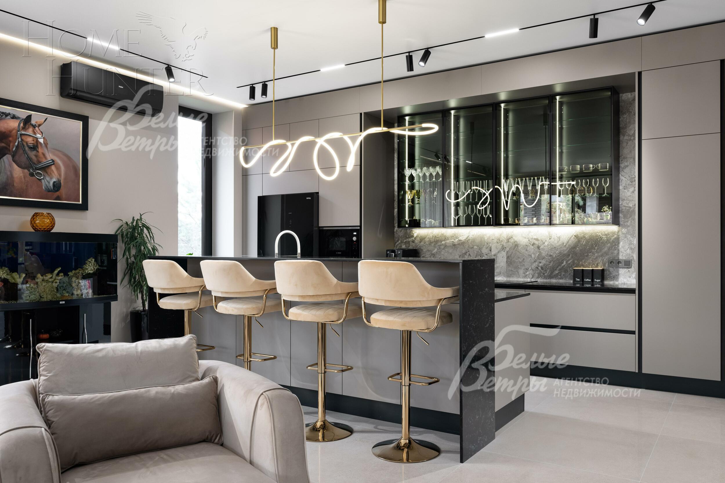 2-этажный коттедж 356 м² с отделкой