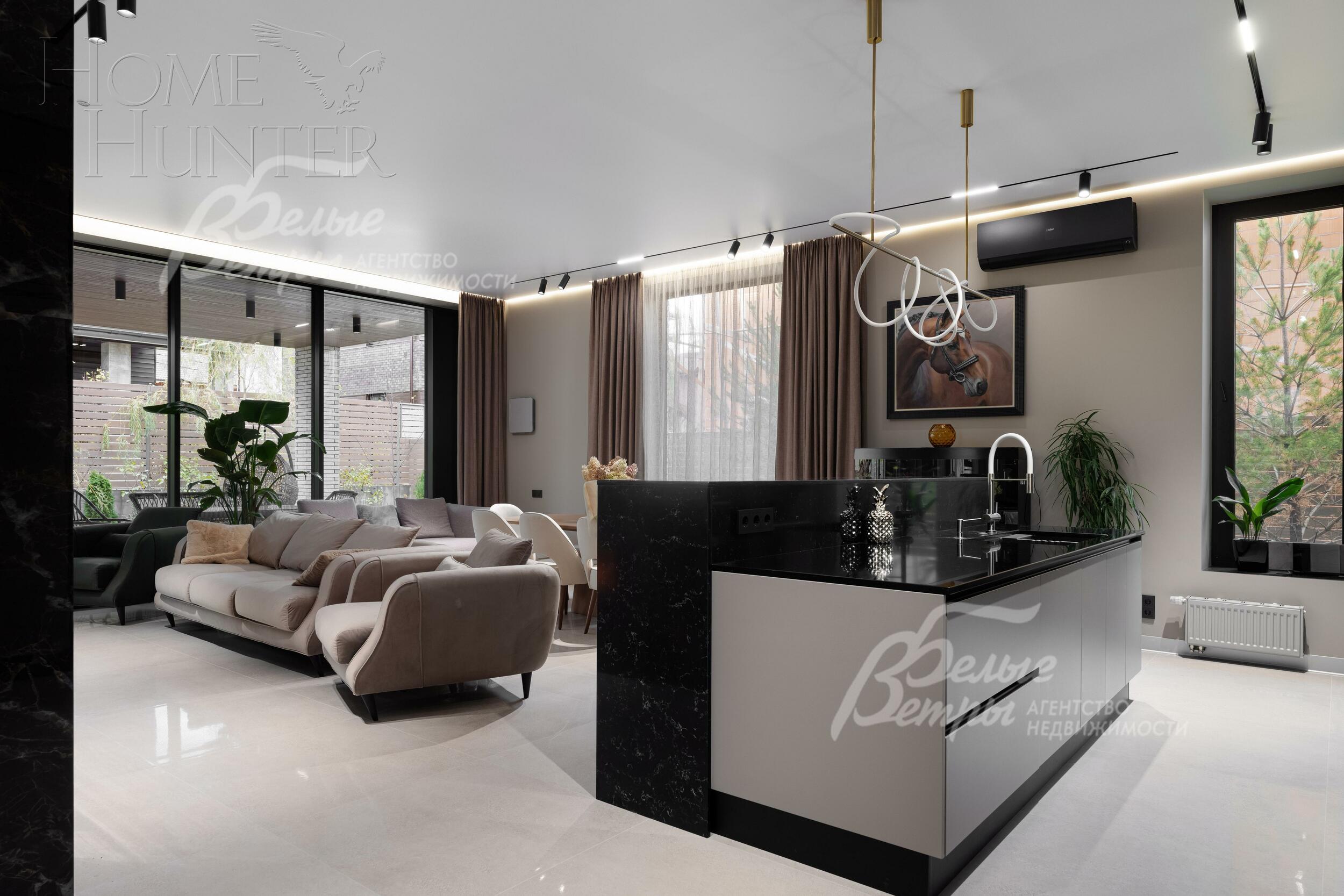 2-этажный коттедж 356 м² с отделкой